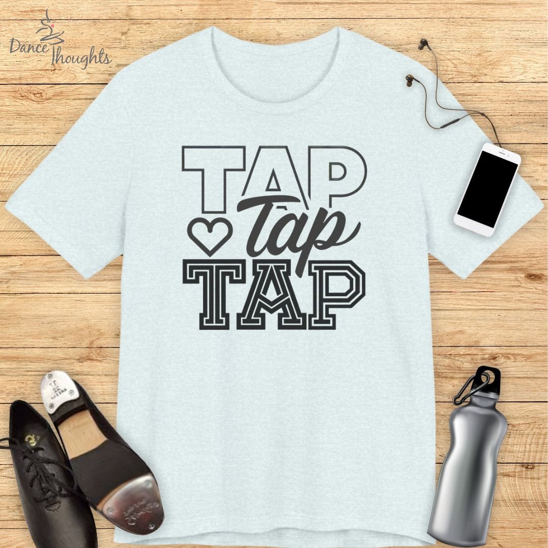 Tap Fonts T-shirt-T-Shirt-Dance Thoughts