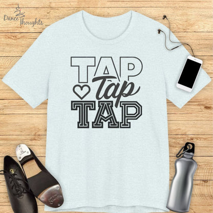 Tap Fonts T-shirt-T-Shirt-Dance Thoughts