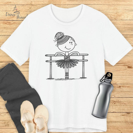 Ballerina Cartoon T-shirt