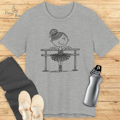 Ballerina Cartoon T-shirt