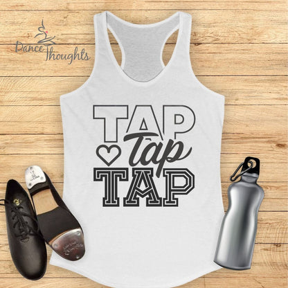 Tap Fonts Tank Top-Tank Top-Dance Thoughts