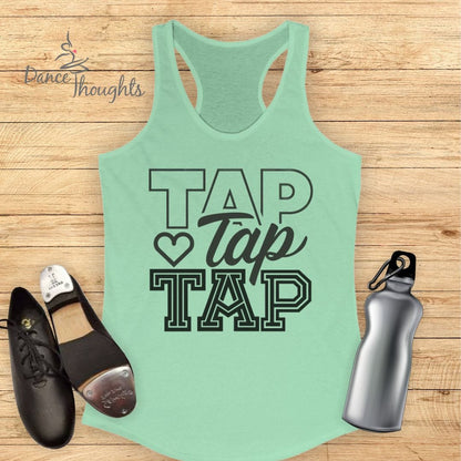 Tap Fonts Tank Top-Tank Top-Dance Thoughts