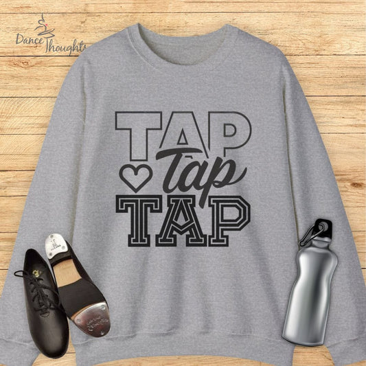 Tap Fonts Sweatshirt-Sweatshirt-Dance Thoughts