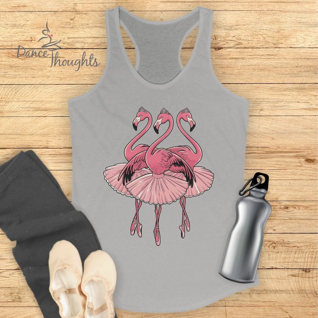 Ballerina Flamingos Tank Top