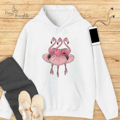 Ballerina Flamingos Hoodie