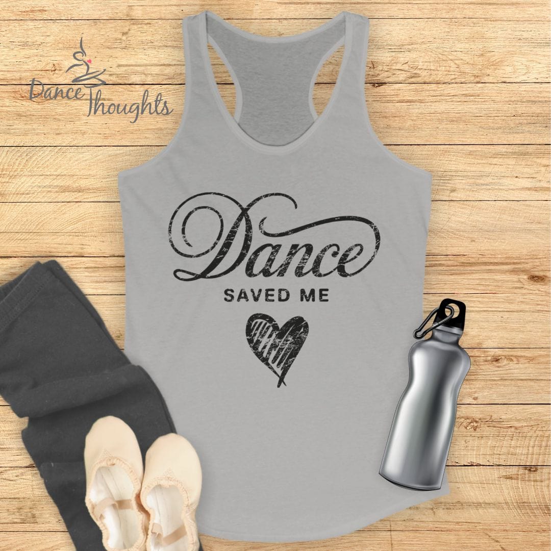 Dance Saved Me Tank Top-Tank Top-Dance Thoughts