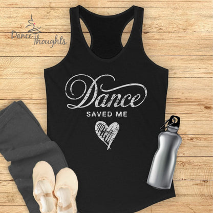 Dance Saved Me Tank Top-Tank Top-Dance Thoughts