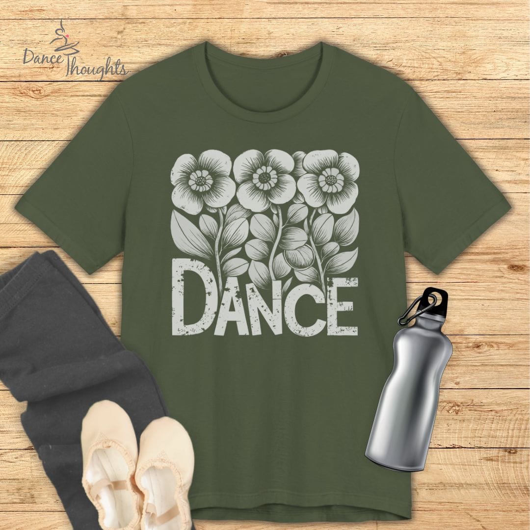 Floral Dance T-shirt-T-Shirt-Dance Thoughts