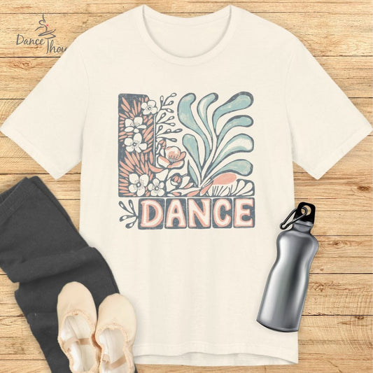 Block Art Floral Dance T-shirt-T-Shirt-Dance Thoughts