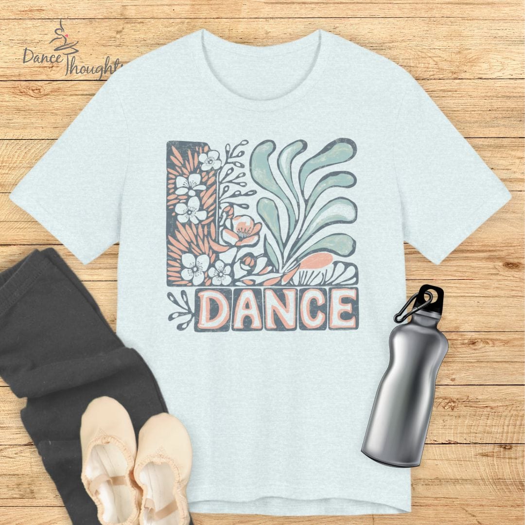 Block Art Floral Dance T-shirt-T-Shirt-Dance Thoughts