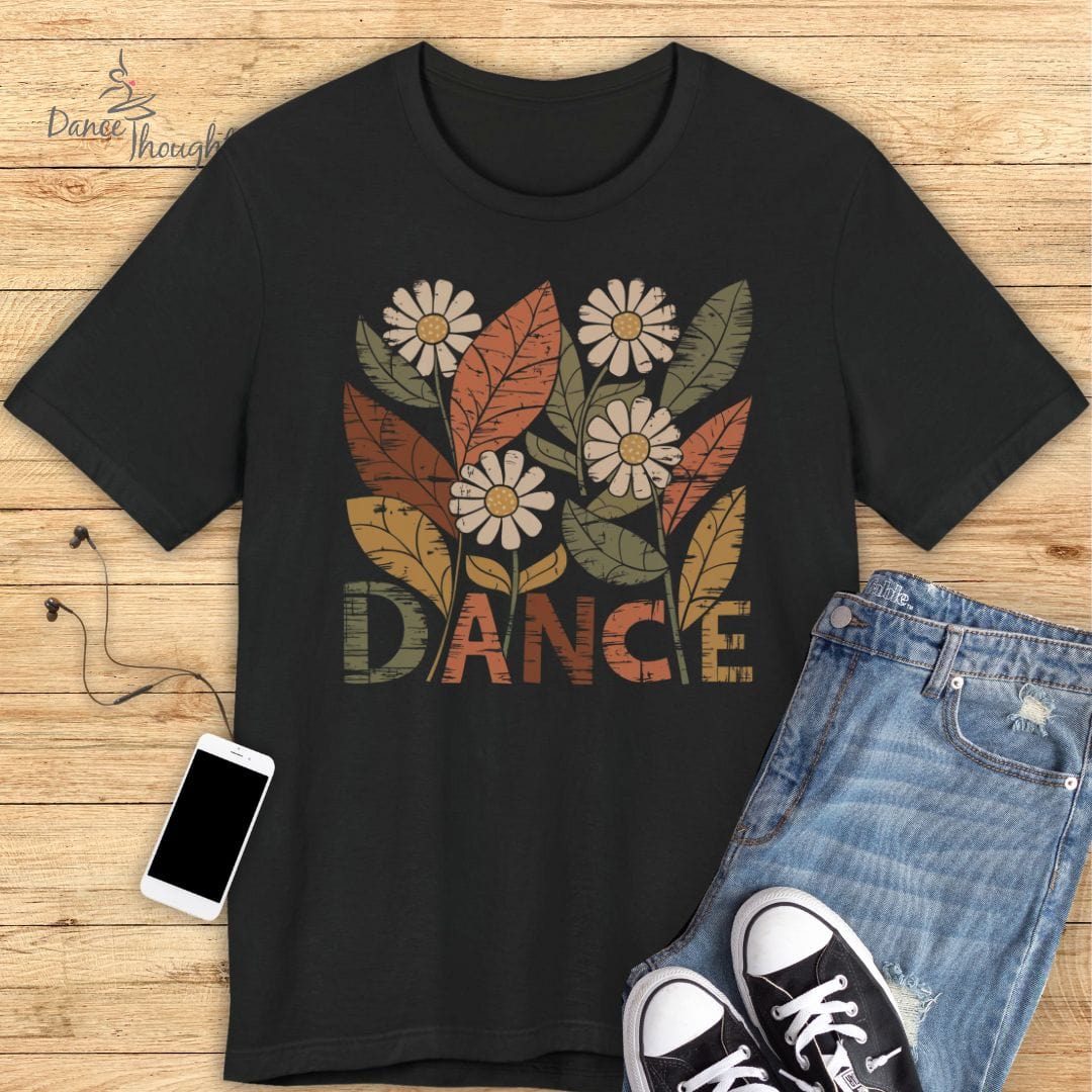 Vintage BOHO Floral Dance T-shirt-T-Shirt-Dance Thoughts