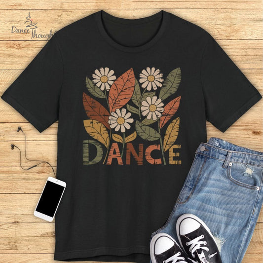 Vintage BOHO Floral Dance T-shirt