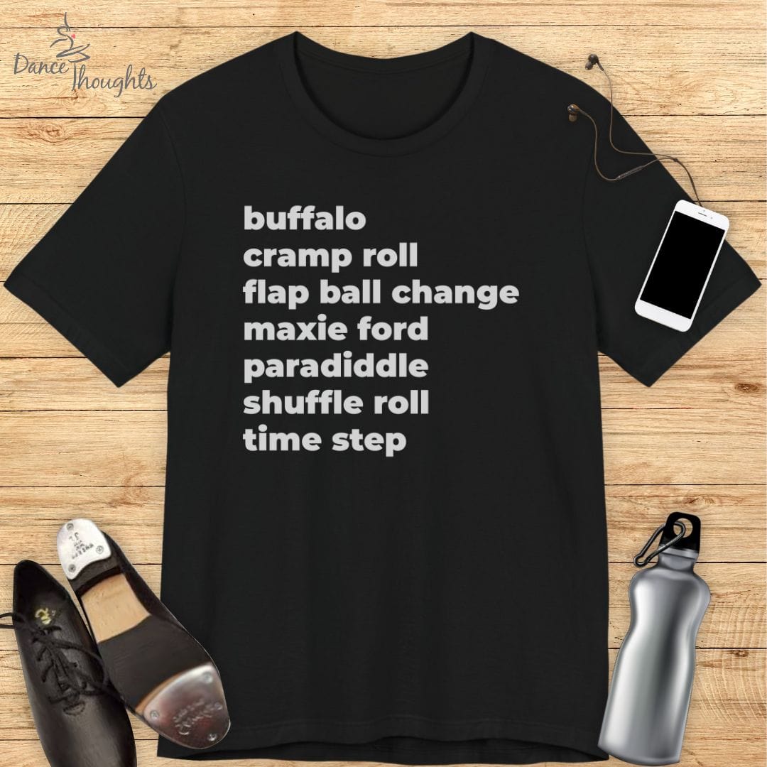 Tap Terminology T-shirt-T-Shirt-Dance Thoughts