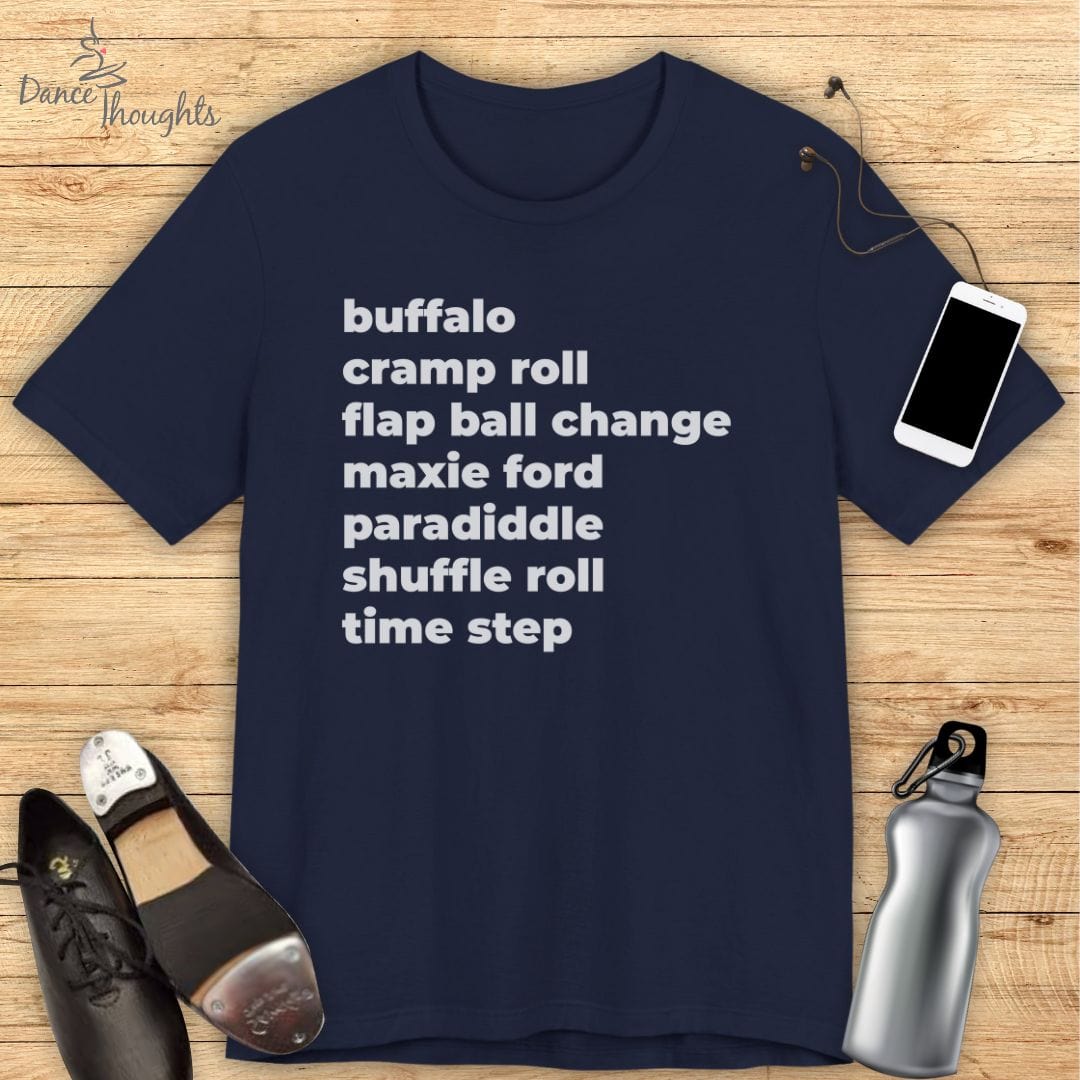 Tap Terminology T-shirt-T-Shirt-Dance Thoughts