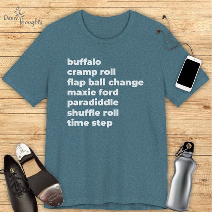 Tap Terminology T-shirt-T-Shirt-Dance Thoughts