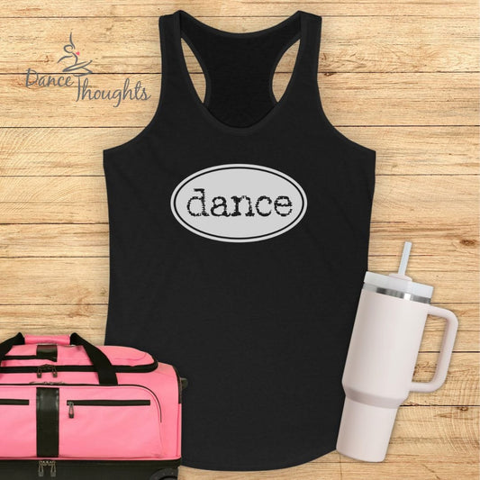 Classic Dance Oval Tank Top-Tank Top-Dance Thoughts