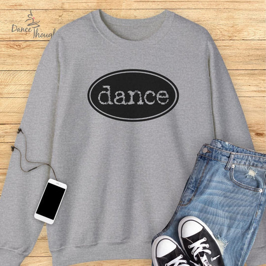 Classic Dance Oval Sweatshirt-Sweatshirt-Dance Thoughts