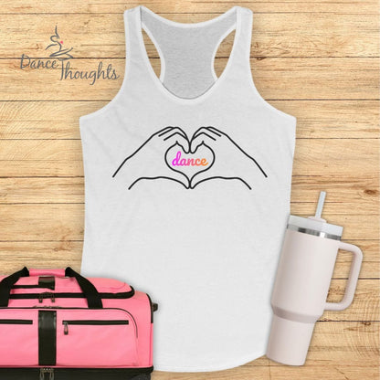 Heart Hands Tank Top-Tank Top-Dance Thoughts