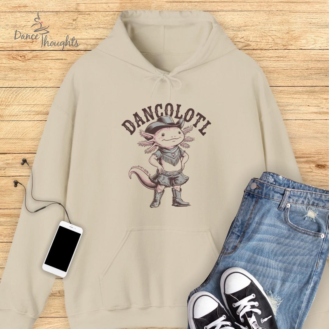 Country Line Dancolotl Hoodie-Hoodie-Dance Thoughts