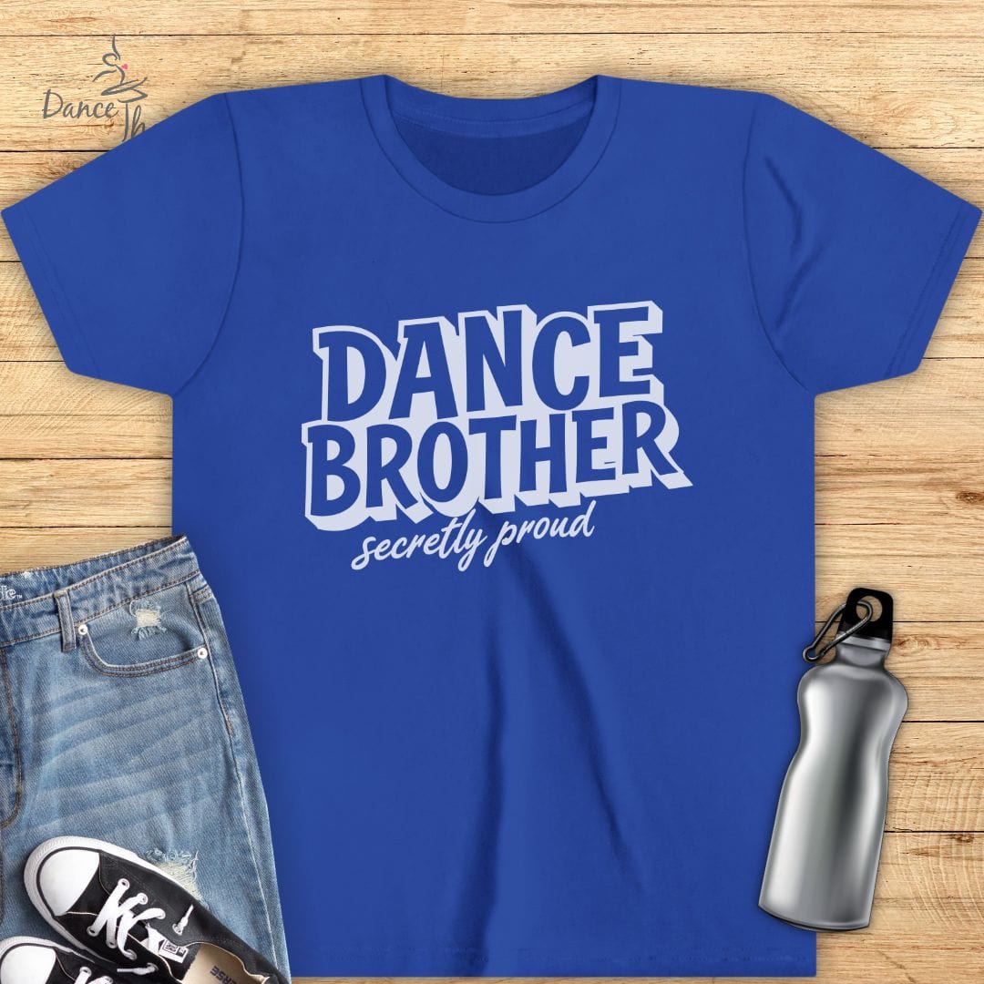 KIDS Dance Brother Secretly Proud T-Shirt-Kids clothes-Dance Thoughts