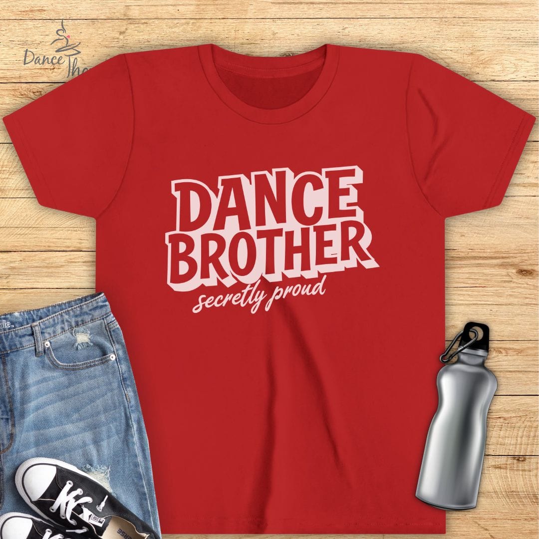 KIDS Dance Brother Secretly Proud T-Shirt-Kids clothes-Dance Thoughts
