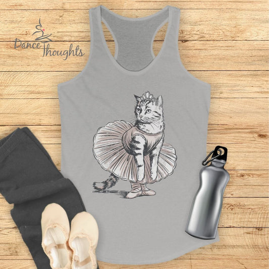 Ballet Cat Tank Top