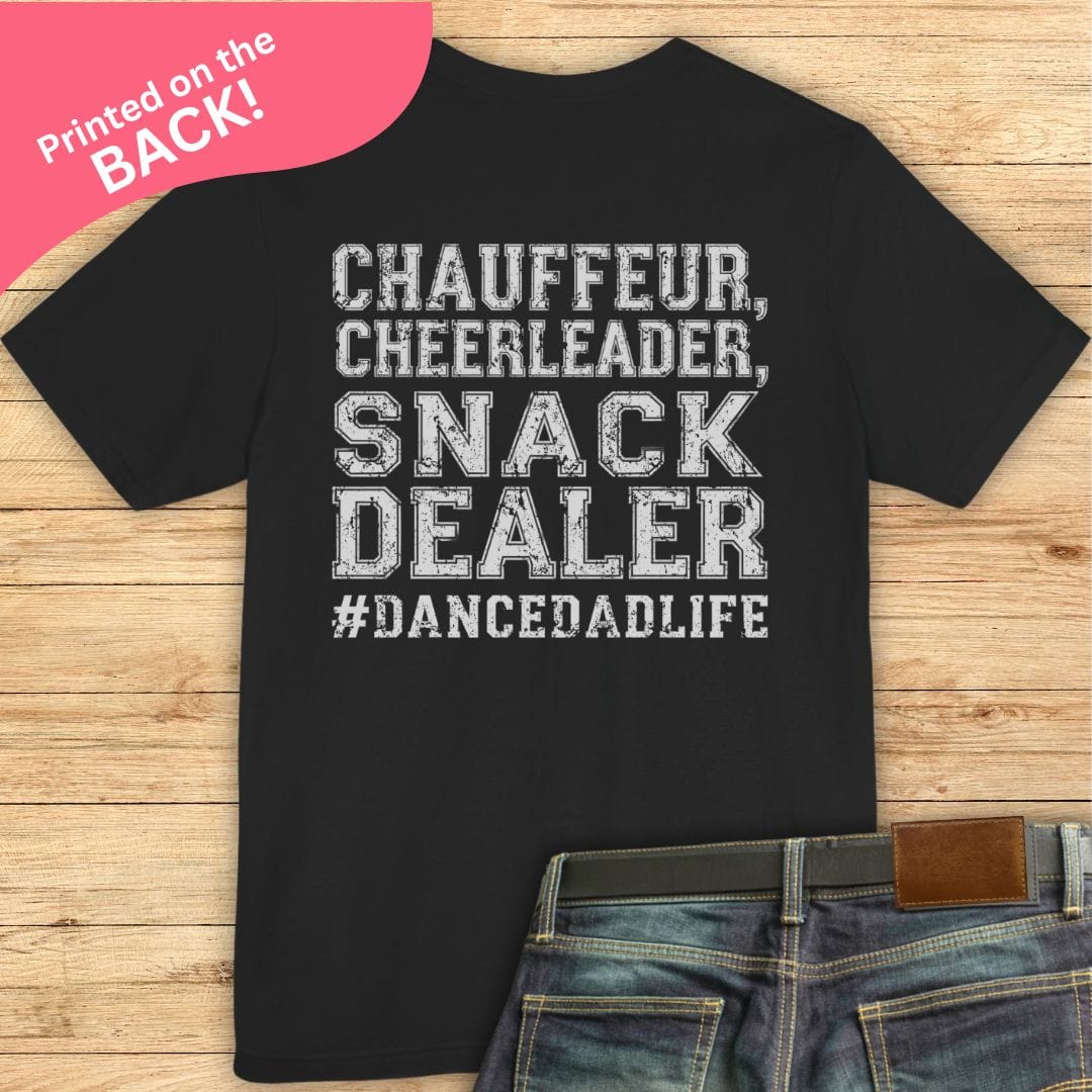 Snack Dealer BACK PRINT T-shirt