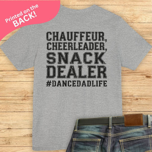 Snack Dealer BACK PRINT T-shirt