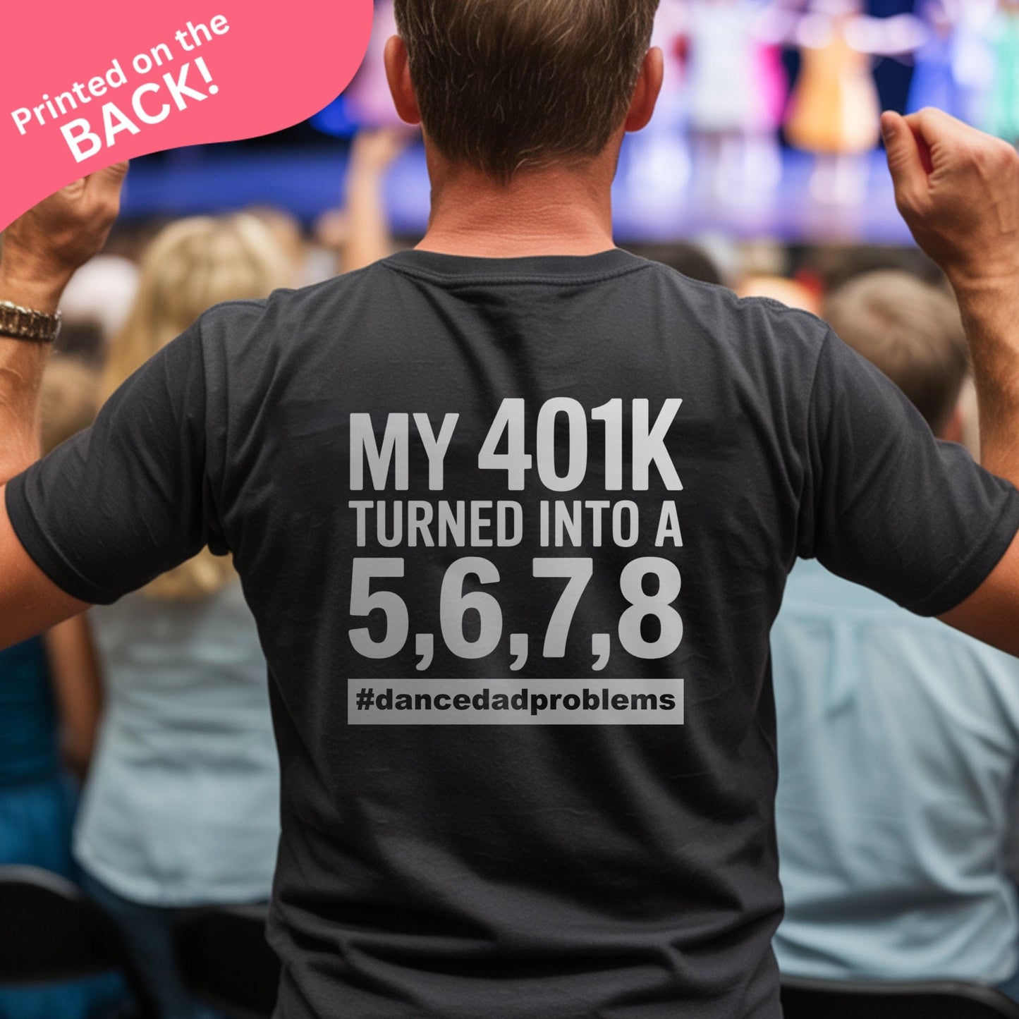 My 401k BACK PRINT T-shirt