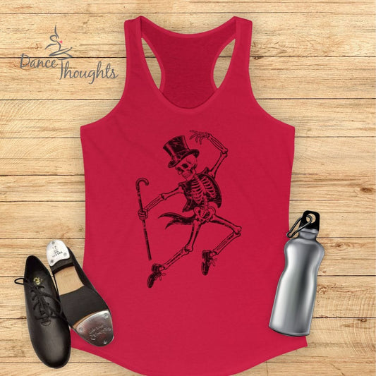 Tap Skeleton Tank Top