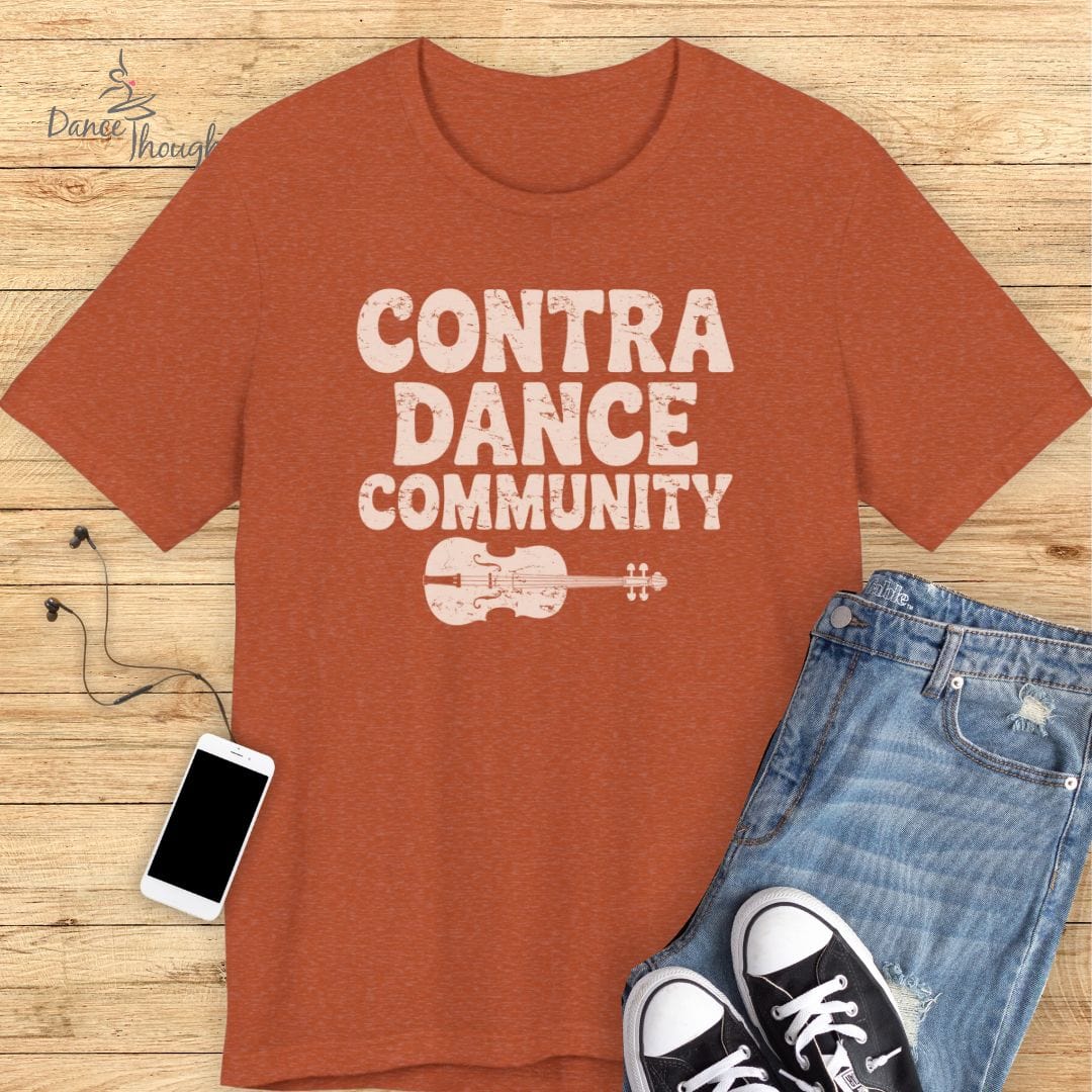 Contra Dance Community T-shirt
