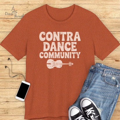 Contra Dance Community T-shirt