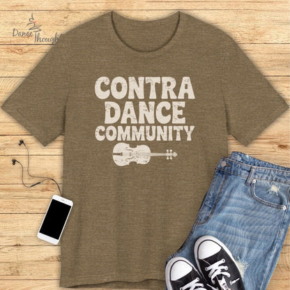 Contra Dance Community T-shirt