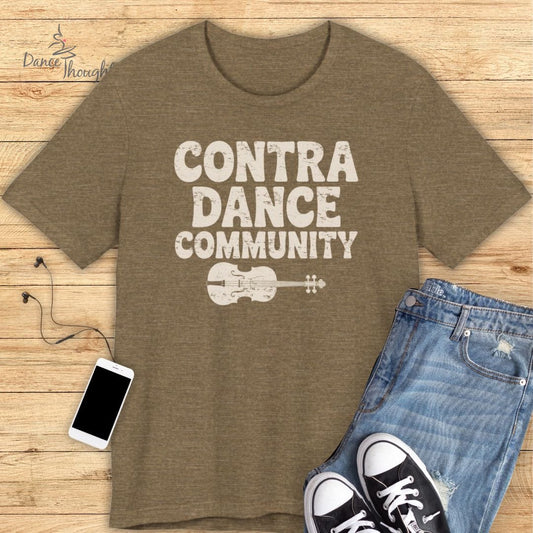 Contra Dance Community T-shirt