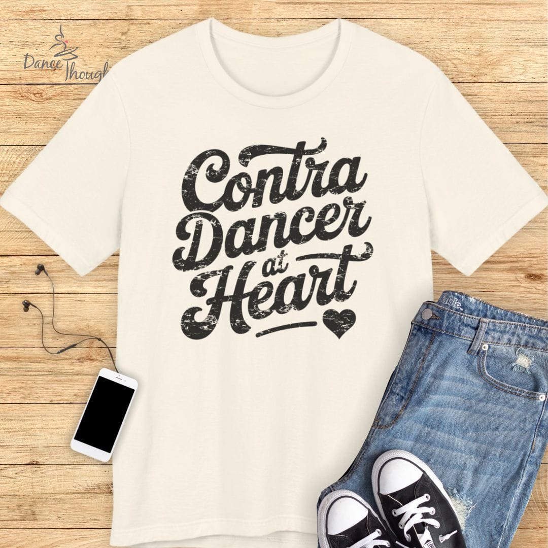 Contra Dancer At Heart T-shirt
