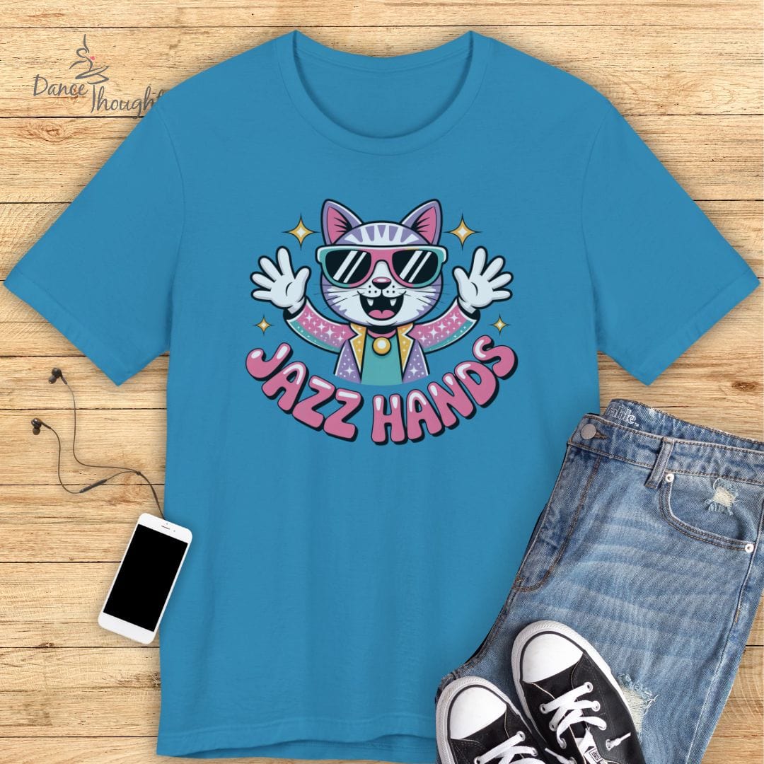 Jazz Hands Cat T-Shirt