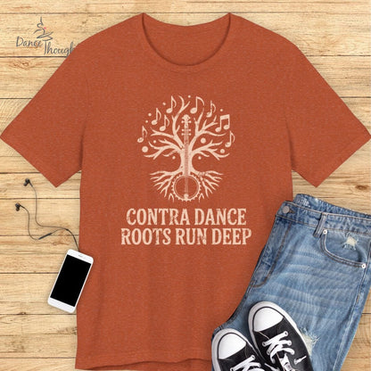Contra Dance Roots T-shirt