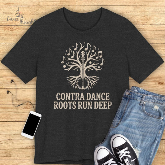 Contra Dance Roots T-shirt