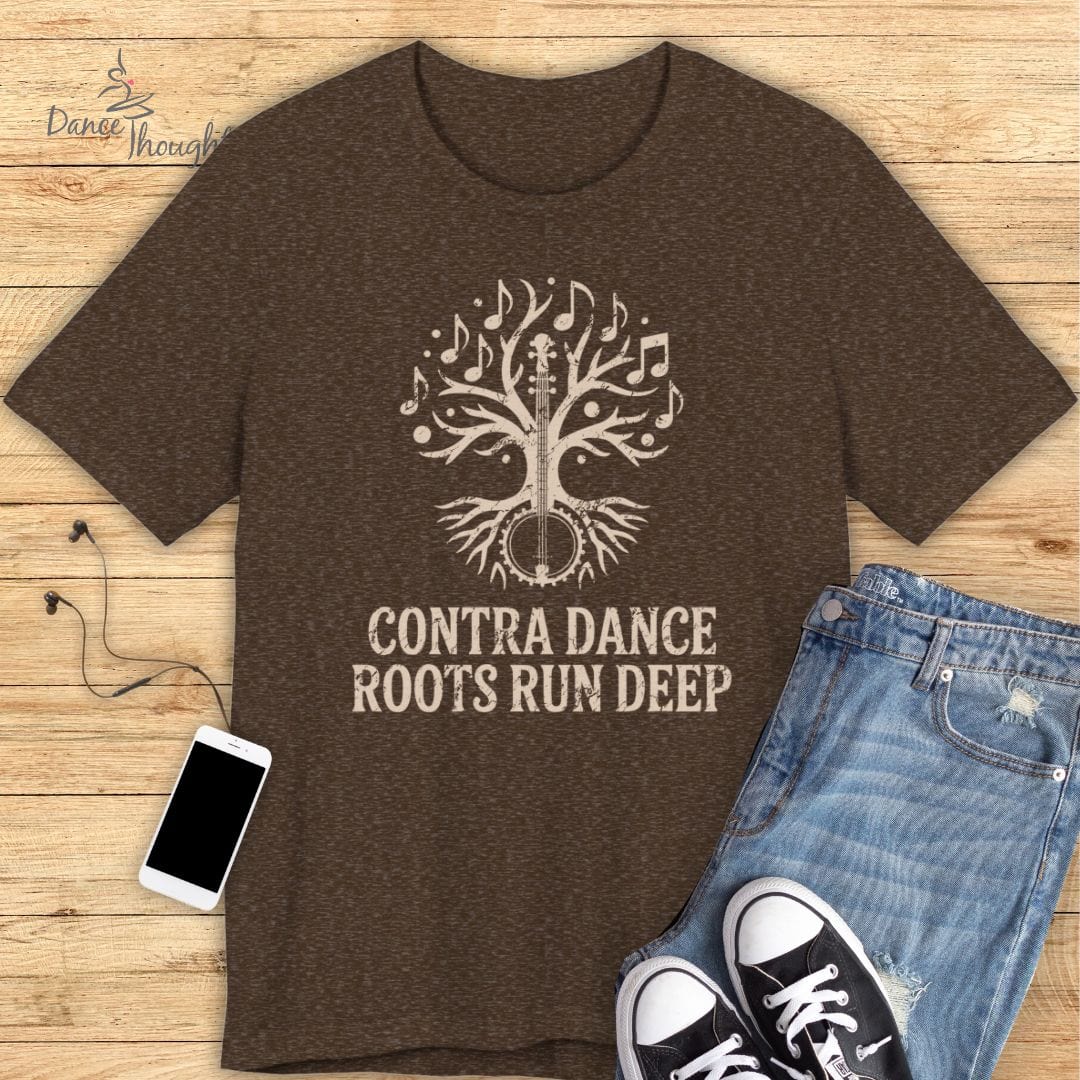 Contra Dance Roots T-shirt