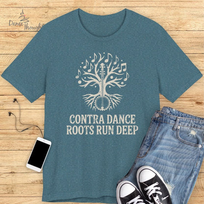 Contra Dance Roots T-shirt