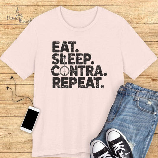 Eat, Sleep, Contra, Repeat T-shirt