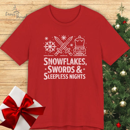 Snowflakes and Swords T-shirt
