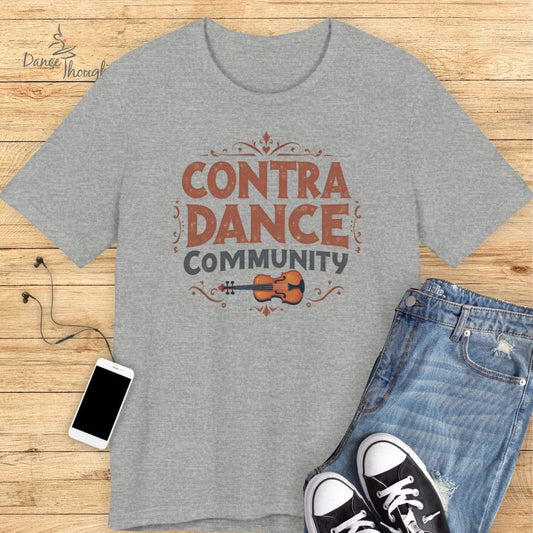 Contra Dance Community T-shirt