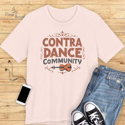 Contra Dance Community T-shirt