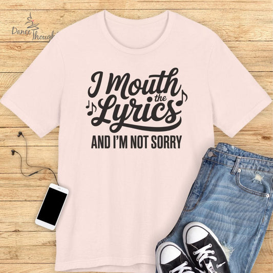 Mouth The Lyrics T-Shirt