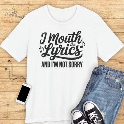 Mouth The Lyrics T-Shirt