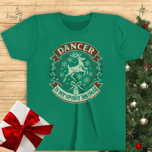 KIDS Dancer Is My Spirit Animal Shirt