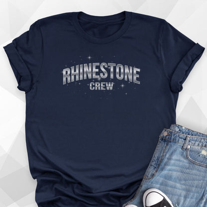 Rhinestone Crew T-shirt