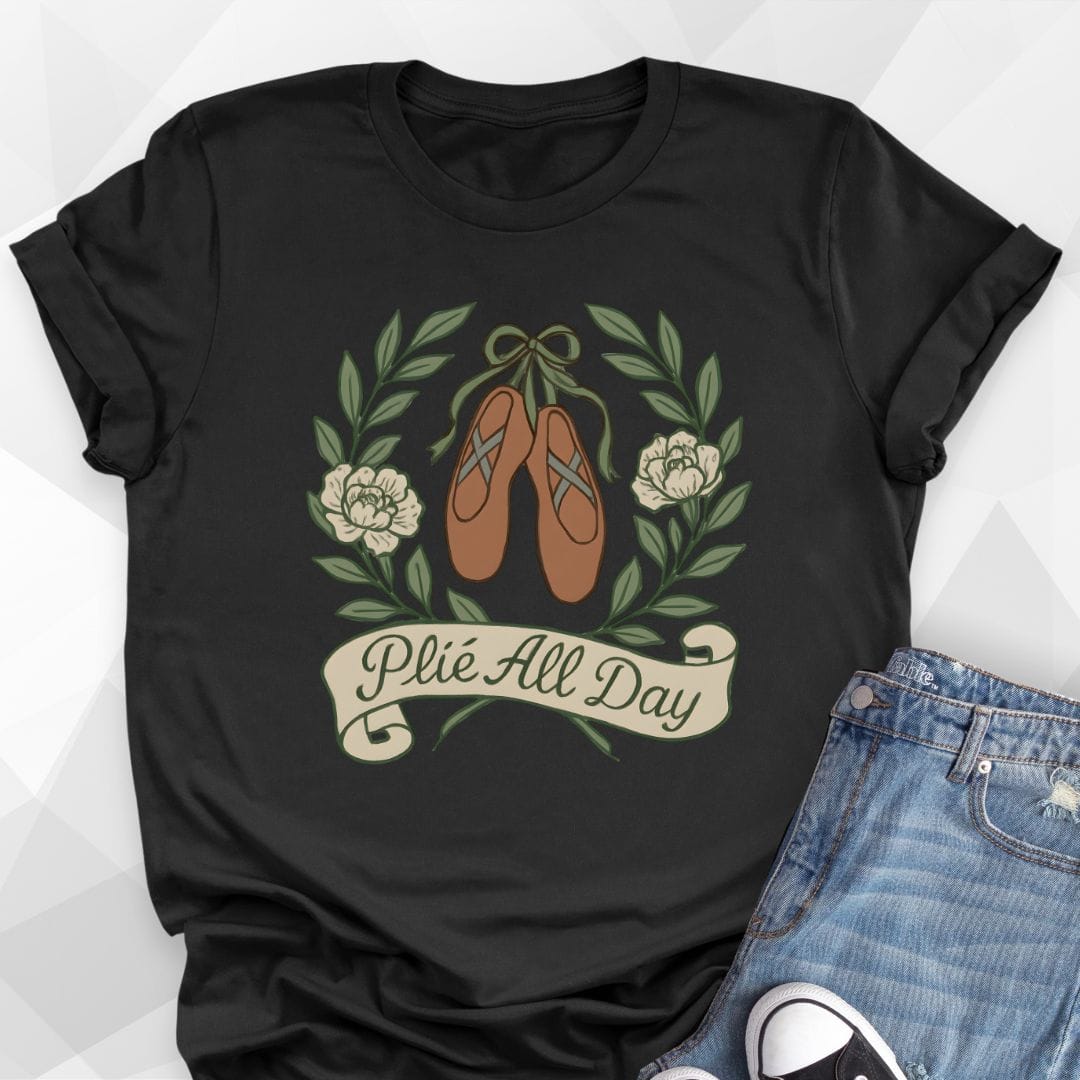 Plie All Day T-shirt