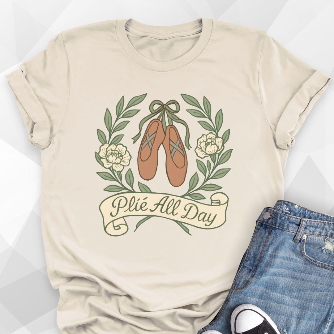 Plie All Day T-shirt